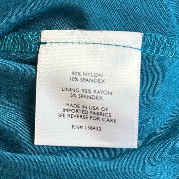 MODCLOTH Floral Lace Dress Made in the USA size Medium l17 - Picture 8 of 9